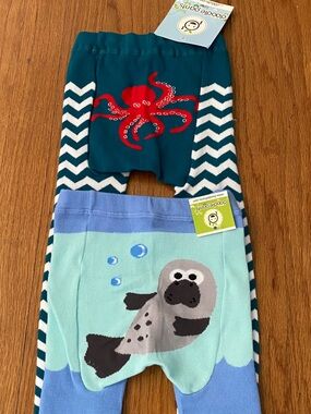 Doodle Pants Kids Octopus and Manatee Leggings Set
